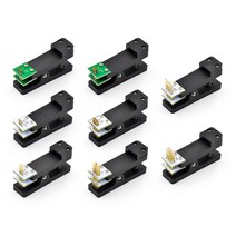 테스트 클립 프로그램 레코딩 PCB 고정 장치 간격 2.54 2.0 1.5 1.27 라인없이, 5P Double row 2.0