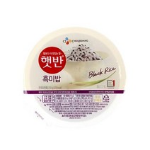 햇반 흑미밥 210g 36개, 210개
