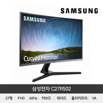 삼성전자 68.5 cm Full-HD 커브드 모니터, LC27F390FHKXKR