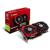 MSI 게이밍 지포스 GTX 1060 6GB GDDR5 다이렉트X 12VR 레디 (지포스 GTX 1060 게이밍 X 6G)., GTX 1050 TI GAMING X 4G_4GB