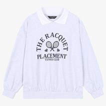 더데이걸 NC경산점[봄신상]주니어 여학생 여아 아동 키즈 소녀 여자애 언니 유아동 어린이 어린아이 여자애 간절기 신학기 봄맞이 깔끔한 레이어드하기 좋은 루즈핏 카라 맨투맨