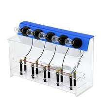 (해외직구) 용액 약한 전도도 화학 전기 시연기 물질의 전기분해 전해질 실험, 1개, option1 + 5M