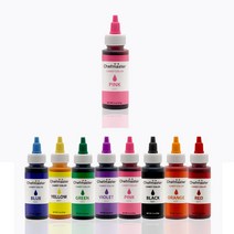 셰프마스터 지용성 식용색소 초콜릿 앙금 색소 블랙 57g, candy pink 57g, candy pink 57g