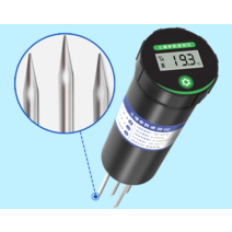 토양ec측정기 화분 수분 원예 농지 비료 산도 습도 PH, 토양 온도 및 습도  질소 인 및 칼륨 저장, 1개