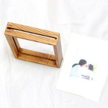 블레스프레임 애쉬원목액자 브라운 매트형 사진액자 5x7 6x8 8x10 11x14