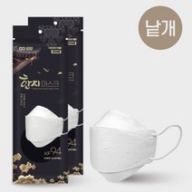 도담 한지 마스크 KF94 방역용 숨쉬기편한 피부자극없는 마스크 대형 10매, 화이트