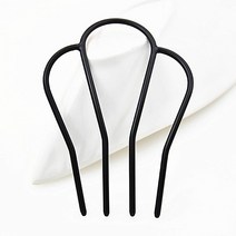 올림 유핀 비녀삔 머리꽂이 헤어 올림머리 똥머리 U핀 올림핀 고정, D(S)
