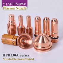StartnowHPR130A 시리즈 플라즈마 노즐 분할 28 23 플라즈마 절단 노즐 23 220756 팁 실드 220747 29 21, [03] 20pcs, [02] 26