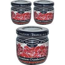 샹달프 프리미엄 크랜베리, 200g, 3개