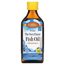 칼슨랩스 피쉬오일 오메가3 오메가쓰리 효능 오마비 1600mg 오렌지맛 200ml, 1개