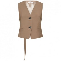 HELMUT LANG 헬무트 랭 Open back stretch 울 vest152048