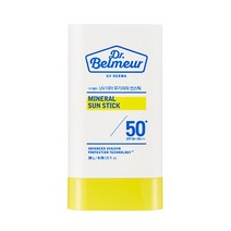(652655)촉촉보습 더페이스샵 닥터벨머 UV 더마 무기자차 선스틱 SPF50+ PA+++ 배송비x