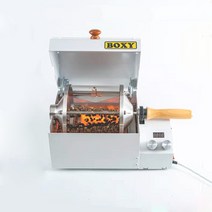 커피 로스팅기 가정용 로스팅기계 콩 로스터 열 고온 내성 석영 유리 드럼 용 머신 로스터, DKK, 하얀
