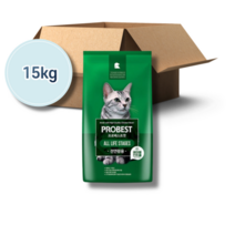 프로베스트캣15kg 우리와 헤어볼컨트롤 그린 올라이브, 프로베스트캣 15kg