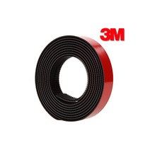 3M 듀얼락 블랙 벨크로 테이프19mm 50cm