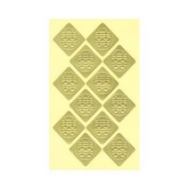 세모네모 청첩장10-819 4장X20개입 희자문24x24스티커, 단품