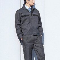 유니보스 UBS-3083 춘추 사계절 개버딘 작업복 가슴 주머니 펜꽂이, 상의, XL-100