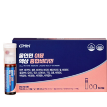멀티 종합비타민 미네랄 14개입 2박스 액상+정제, 옵션1