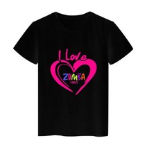 줌바 웨어 줌바복 스피닝 복장 Shirt Wear Women Fitness Black Top Loer 티셔츠 도시 여성 반팔 패션 티 레인보우 스페인 Yeskuni