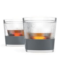 Host Freeze Cooling Cups for Whiskey Bourbon and Scotch Plastic Freezer Gel Chiller Double Wall T, 1