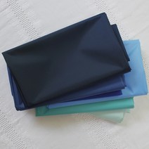 더패브릭 대폭 방수천 방수원단 다후다 무지 블루계열 6color-51934, 77 톤다운블루