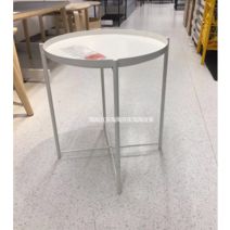 모던 사이드 테이블 보조 틈새 높은 간이 접이식 4 IKEA IKEA 커피테이블 3, 하얀