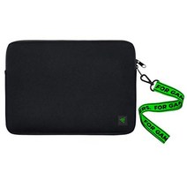 Razer Neoprene Sleeve V2 13.3 인치 노트북 케이스 보호용 외장 패드 부착 내장 방수 지퍼 테이프 [일본 정규 대리점 보증품] RC21-01440100-R3M1
