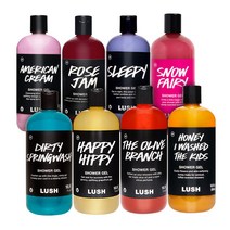 Lush 러쉬 샤워젤 바디워시 500g x 2개 세트, 로즈잼 500g, 로즈잼 500g