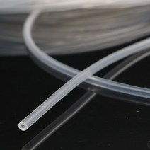 지붕마감재 처마빗물받이 지붕공사 식품 등급 실리콘 호스 튜브 1 2 3 4mm 공기 펌프 유연한 실리카겔 5m, 04 0.5 x 3mm