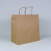 무지 트위스트 쇼핑백 제과제빵_선물용백, 무지 트위스트 쇼핑백(중)