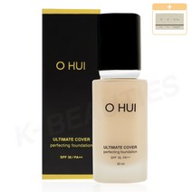 오휘 얼티밋 커버 퍼펙팅 파운데이션 30ml Y01/Y02/P01/P02 (+1ml 샘플 증정), Y01호 밀크베이지