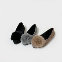 털안감 털플랫슈즈 시에르 (1cm)