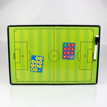 농구전술보드 농구작전판 축구단 경기훈련전술보드 접이식 마그네틱 체육입시학원, D.2단 축구전술판