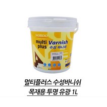 우드프레임 침대 선반 DIY 유광 바니쉬 2L 원목가구리폼 셀프인테리어 광택 목조주택