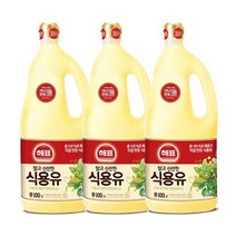 사조 해표 콩기름 식용유 1.8Lx3개, 단품, 1.8L
