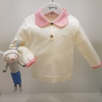 아가방 23 봄 베이비페어! 가디건처럼 이뻐라 풀오버 스웨터 유아 티셔츠! 봄 상큼하게 핑크 꽃카라 러블리 뷰티 티셔츠! 요런 외출복 고급져 아동사이즈 업 티셔츠