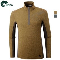 NEPA 네파 남성 솔레 집업 긴팔티 7D55430