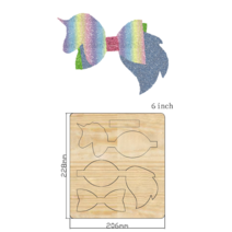 유니콘 수제 활 헤어 액세서리 나무 커팅 다이 여자 클립 Fustelle 빅 컷 기계에 대한 금형 커터, [08] S24-6