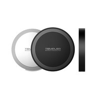 WCP-100 차량용 무선충전 삼성무선충전기 차량용 무선충전기 무선충전패치갤럭시s7 무선충전 자동감김 무선보조배터리핸드폰무선충전 갤럭시s8 플러스 충전기 무, 블랙