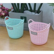파스텔컬러 수세미 행주 보관 미니 바스켓 주방소모품