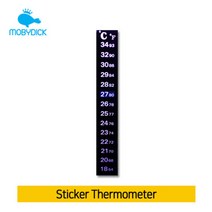 스티커 온도계, 단품