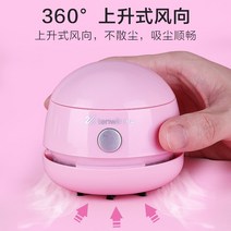 집진기 미세먼지 소형 용 이동식집진기 천문 충전식 데스크탑 클리너 학생 환경 보호 쓰기 스케치 지우개 색종이 미니 진공 청소기 휴대용 사무실 스위퍼 강력한 전기 먼지 흡입, [09] 배터리 보내는 8050 핑크배터리 모델 8