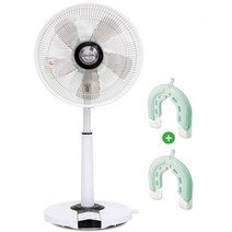 루첸 에어빔 하이브리드 리모컨 선풍기 + 쿨아이스톤