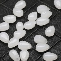 물방울 모양 체코 유리 구슬 크리스탈 루즈 비즈 DIY 쥬얼리 만들기 공예 목걸이 팔찌 매력 액세서리 6x9mm, 100pcs, B08690