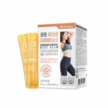 광동 유산균 다이어트 슬림 가르시니아 캄보지아 추출물 HCA 체지방 감소 장건강 프로바이오틱스 3.5g 30포