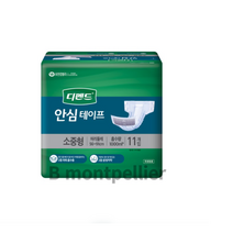 디펜드 남녀공용 안심플러스 언더웨어 성인기저귀 중형, 0  56~91cm (SM)/소중형, 80개, 11개입