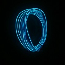 코더스엠비언트 쏘렌토 아크릴 자동차 1M 2M 3M 5M 앰비언트 라이트 EL 와이어 네온 인테리어 LED 스트립 튜브 로프 조명 장식 DIY 램프 액세서리, Blue_5 Meter | 5V USB Drive