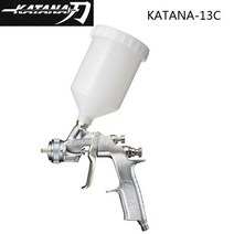 일본 원래 ANEST IWATA 페인트 스프레이 건 자동차 공압 도구 KATANA 13C 휴대용 전문 페인트 분무기 자동, 01 KATANA-13C