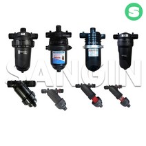 상인농자재 하우스여과기 농업용여과기 모음 에코 아리수 디스크식 망식 토네이도 아주드 TK Y형 40mm 50mm 관수자재, 아리수여과기_50mm, 1개