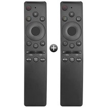 【2개 팩】 삼성 TV용 신형 유니버설 리모컨 넷플릭스 탑재 프레임 크리스탈 UHD 네오 QLED OLED 4K 8K 스마트 TV와 호환 프라임 비디오 훌루, BN59-01301C